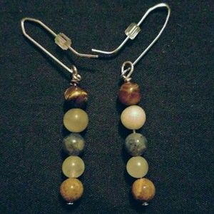 Stone Totem  Earrings